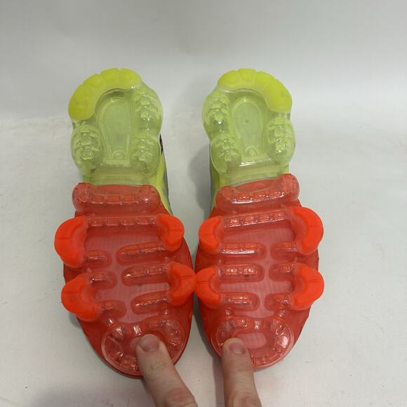 Nike Air Vapormax 2019 GS “Platinum Grey Volt” - Picture 5 of 6